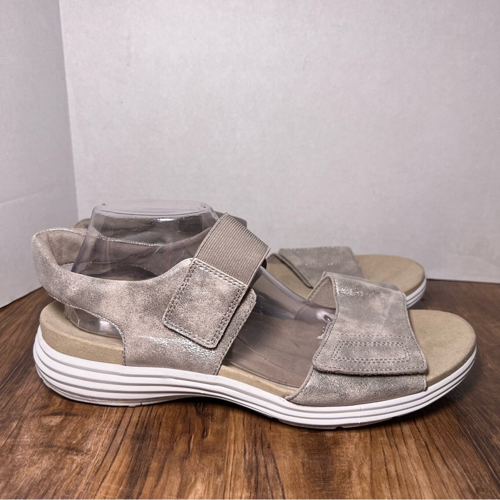 Aravon Beaumont Women's 2-strap Comfort Sandal size 12 D